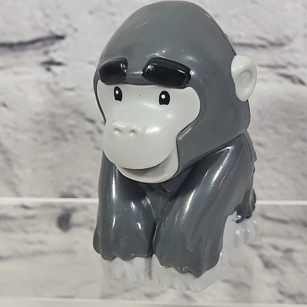 Fisher-Price Little People Animal Figures Lot Of 5 Pig‎ Horse Polar Bear Gorilla
